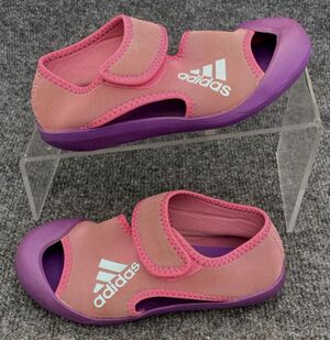 Adidas Altaventure Kids Water Shoes Pink Purple Size 13.5K D97899 Sandals Girls